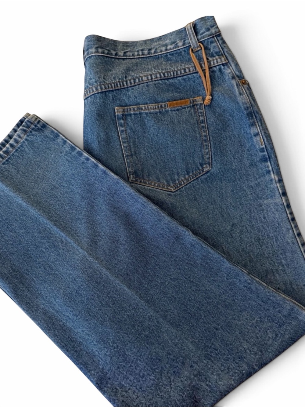 ‘Pendleton Plus’ Woman’s 18W Wide-Leg Denim Jeans High-Rise 100% Cotton Vintage